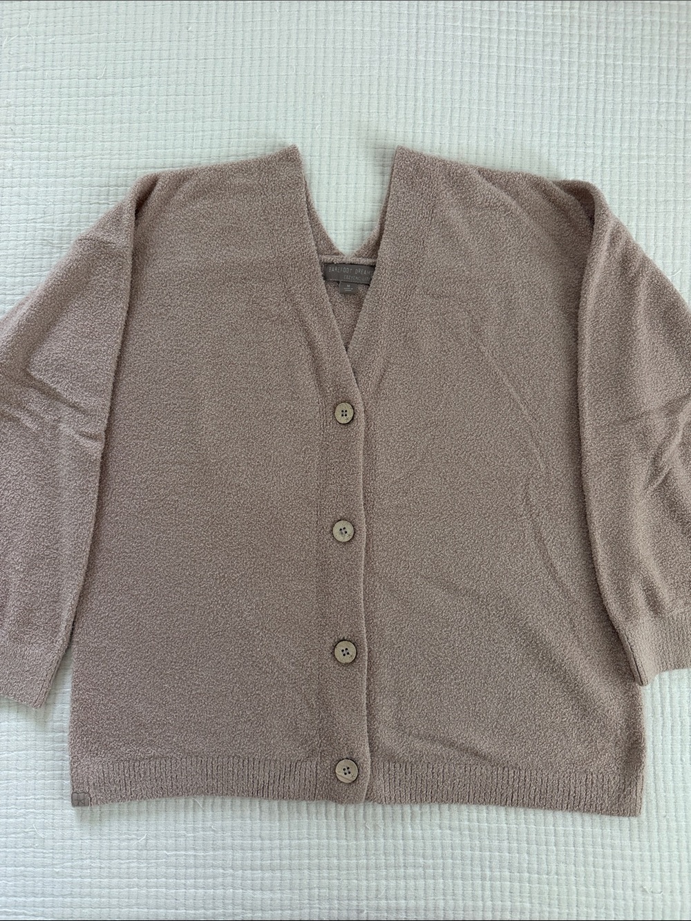 Like New Barefoot Dreams V Back Sweater
